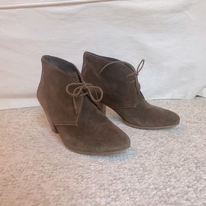 Madewell suede booties